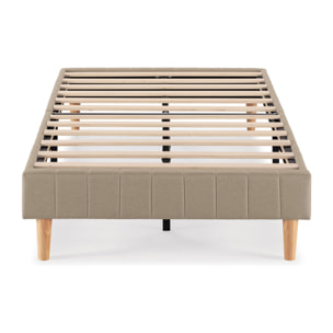 Base tapizada Eris color Beige