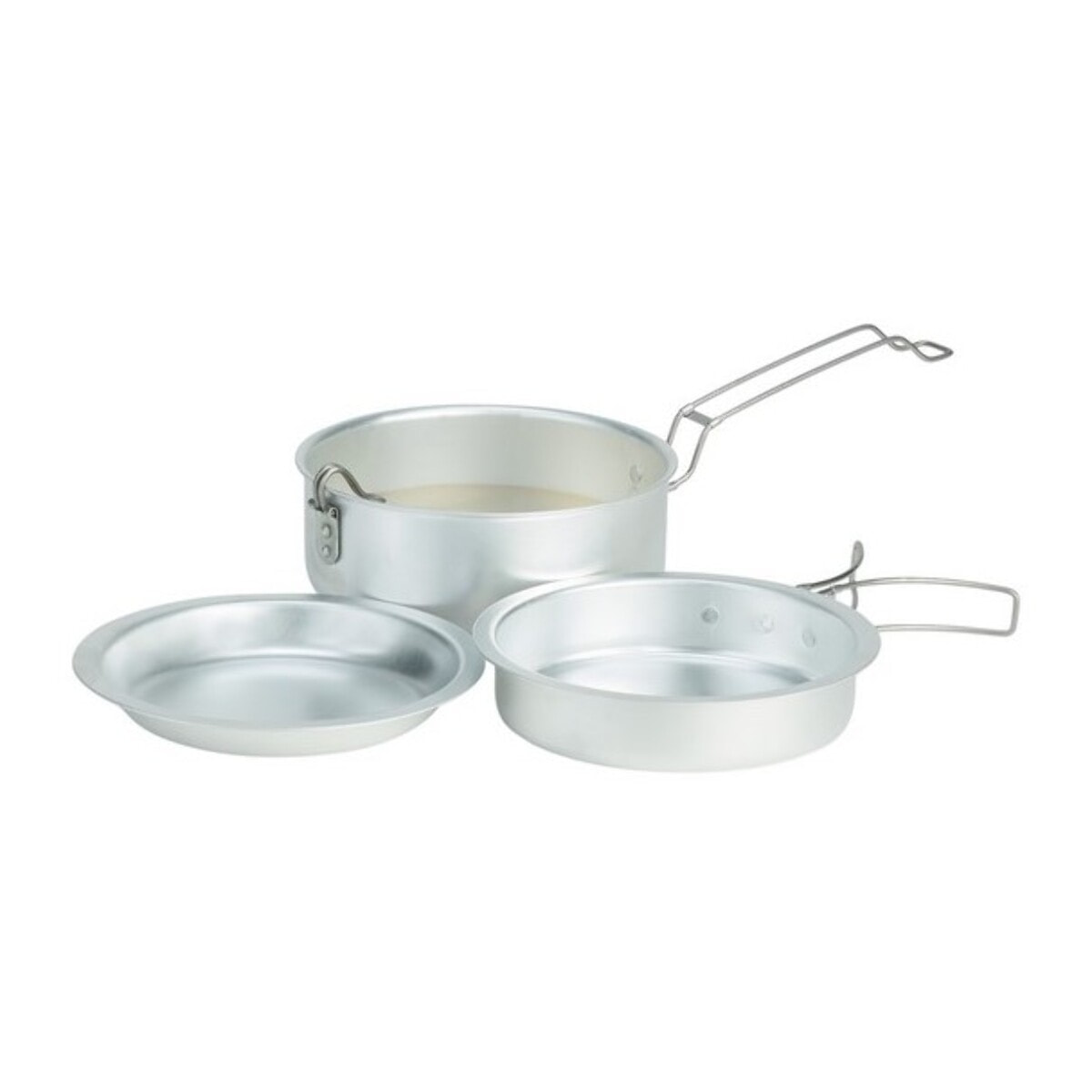 Set De Alumino Popote Scout Ferrino