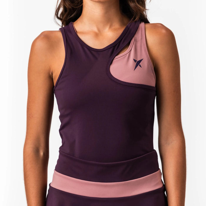 Camiseta de pádel mujer Vania Drop Shot