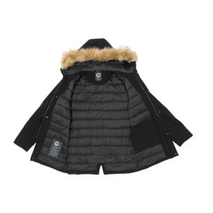 Chaqueta Hot Buttered Revelstoke acolchada con capucha Negro