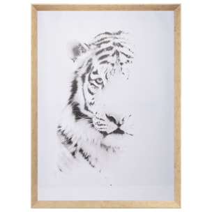 Toile imprimée khan animaux 78cm