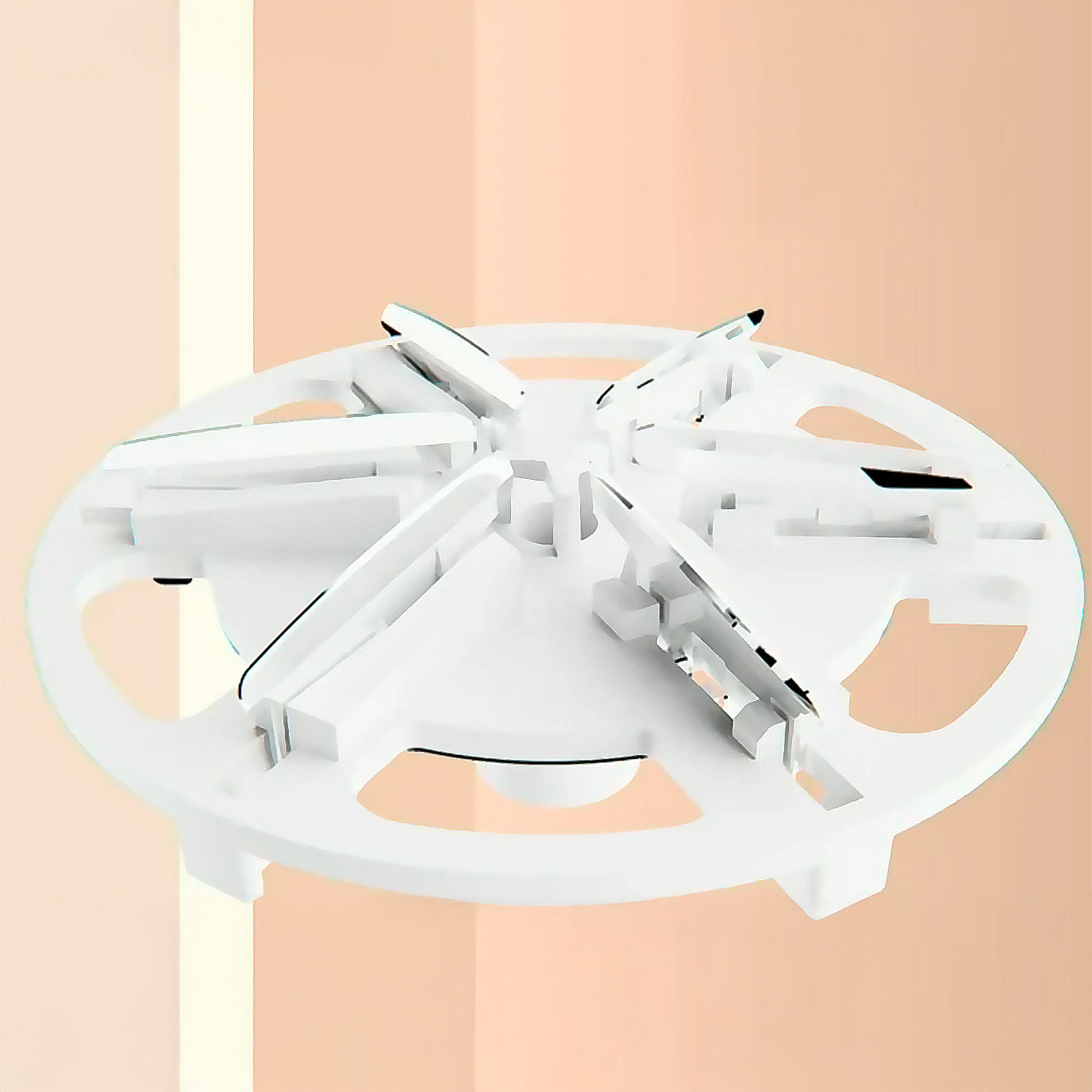 Rimuovi pelucchi per la casa con batteria incorporata. Luce indicativa e cintura di sicurezza.