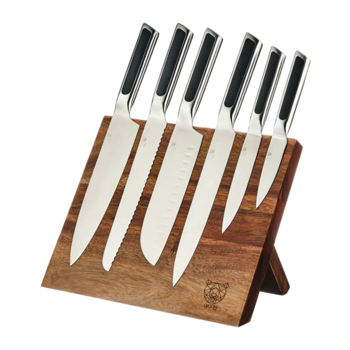 Bloc couteaux de cuisine LOKI VANTAA - 7 pièces