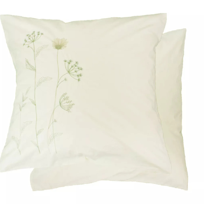 Taie d'oreiller Anae olive
