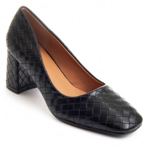 Zapatos de Tacón - Negro - Altura: 6 cm