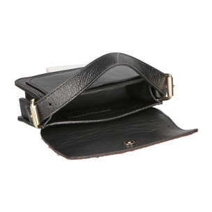 Borsa a mano da donna - Modello Aleide - Vera pelle - 18.0 x 11.0 x 6.5 cm