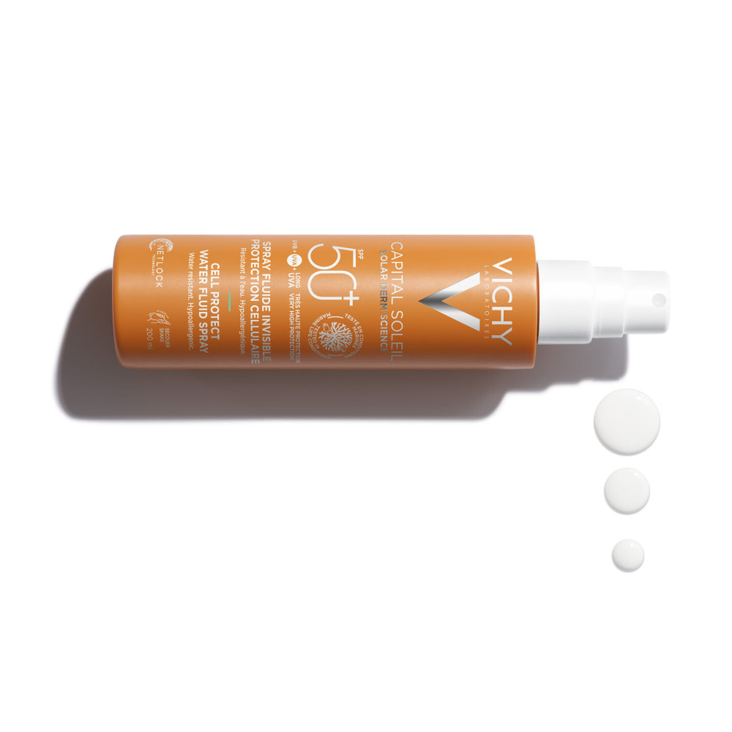 Capital Soleil SPF50+ - Fluide Solaire Corps et Visage 200 ml