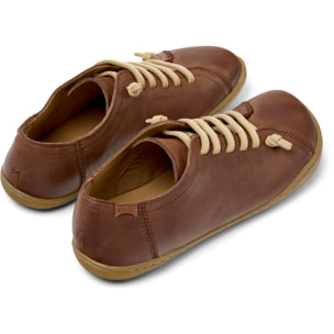 Zapatillas - CAMPER Peu Cami - Marron - Cuero liso