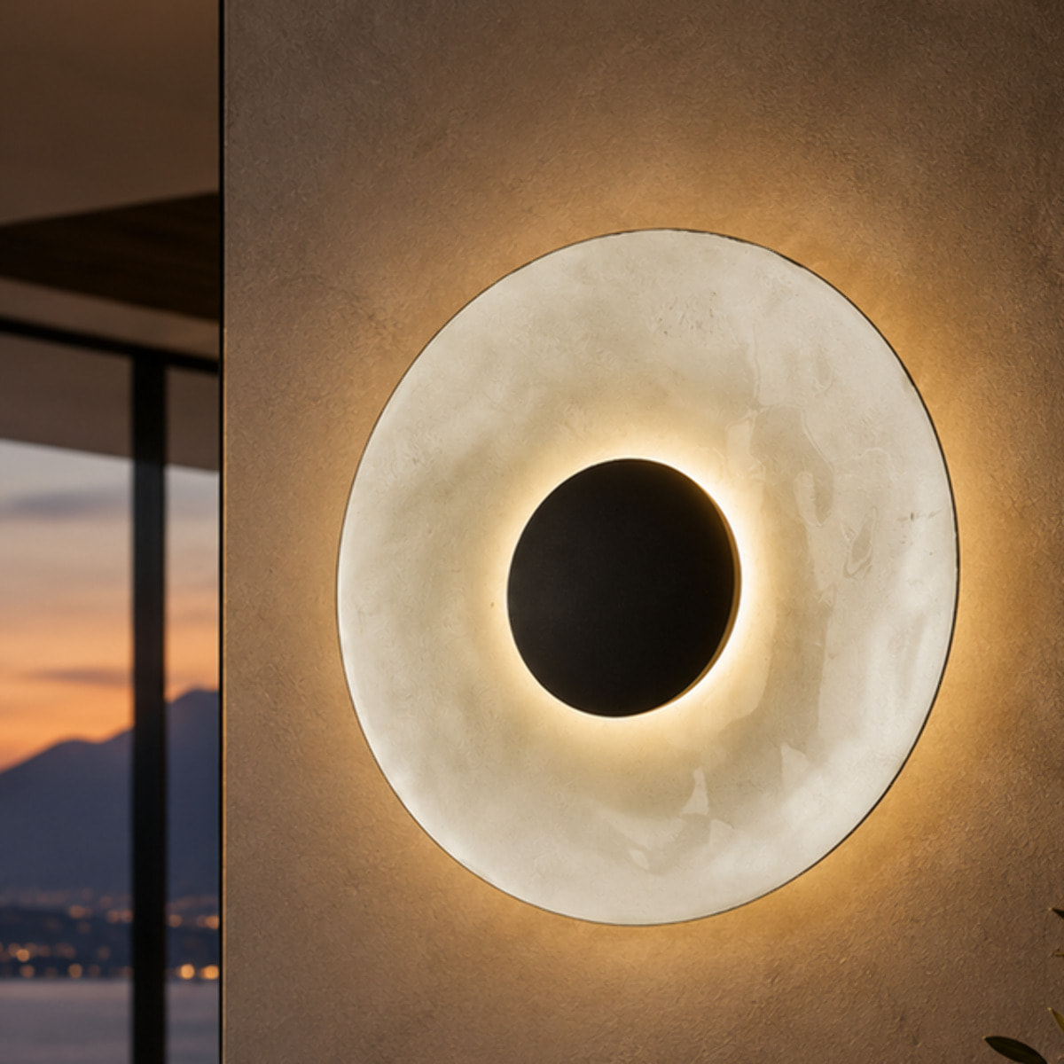 SOLARIS Applique Fumè
