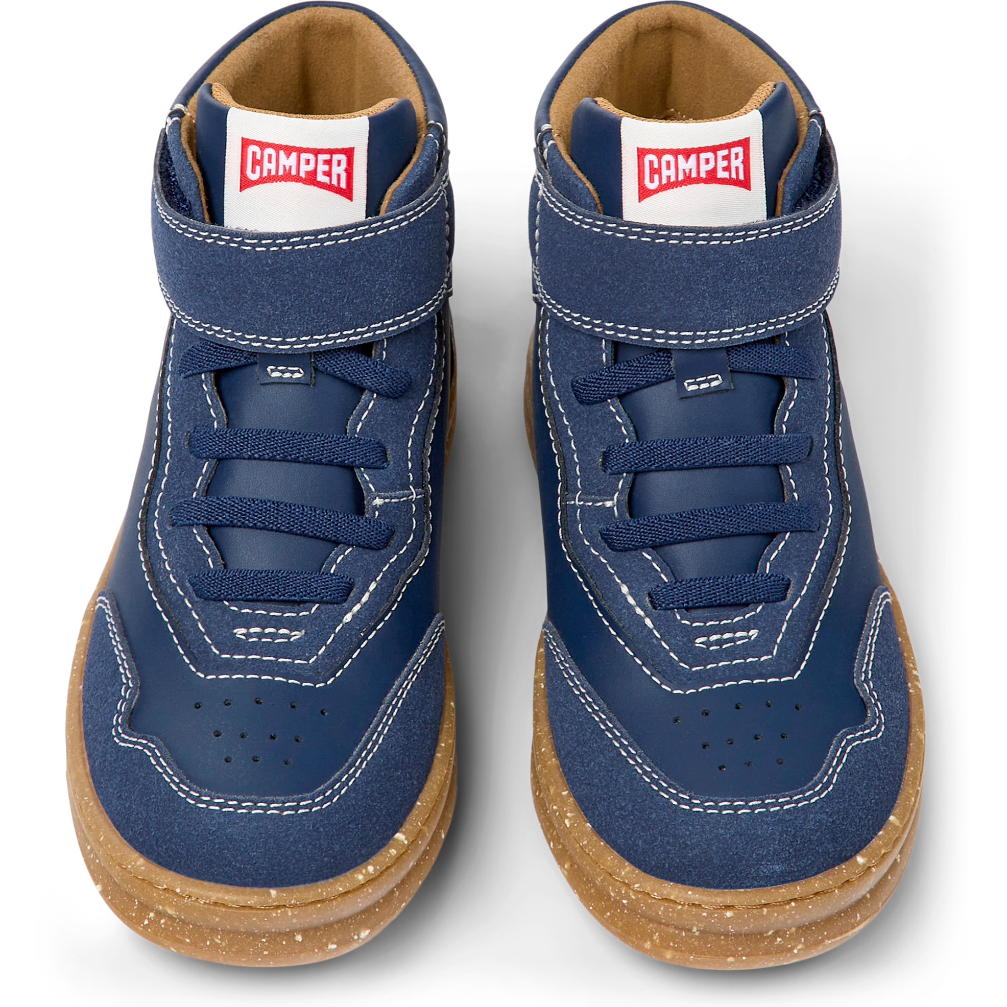 Zapatillas - CAMPER Runner Four - Azul - Cuero liso