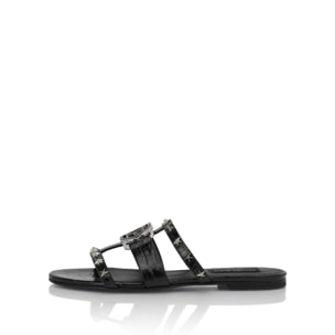 PHILIPP PLEIN Cocco Print Slides Stars Hexagon