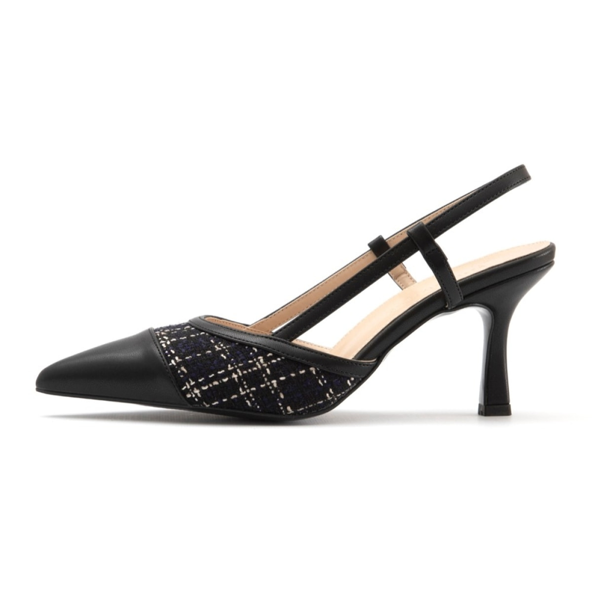 Slingback Donna colore Nero