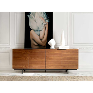 Aparador – Nogal y negro