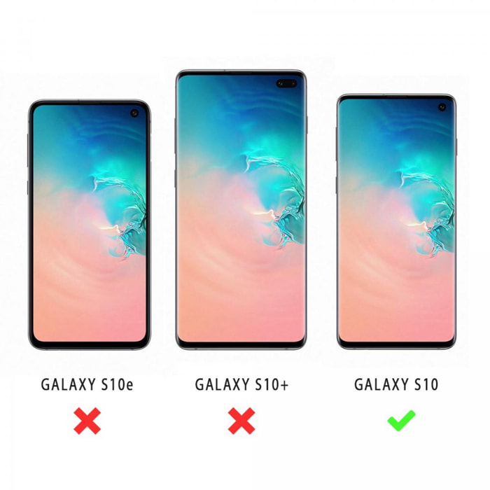 Coque Samsung Galaxy S10 anti-choc bords renforcés Souple transparente