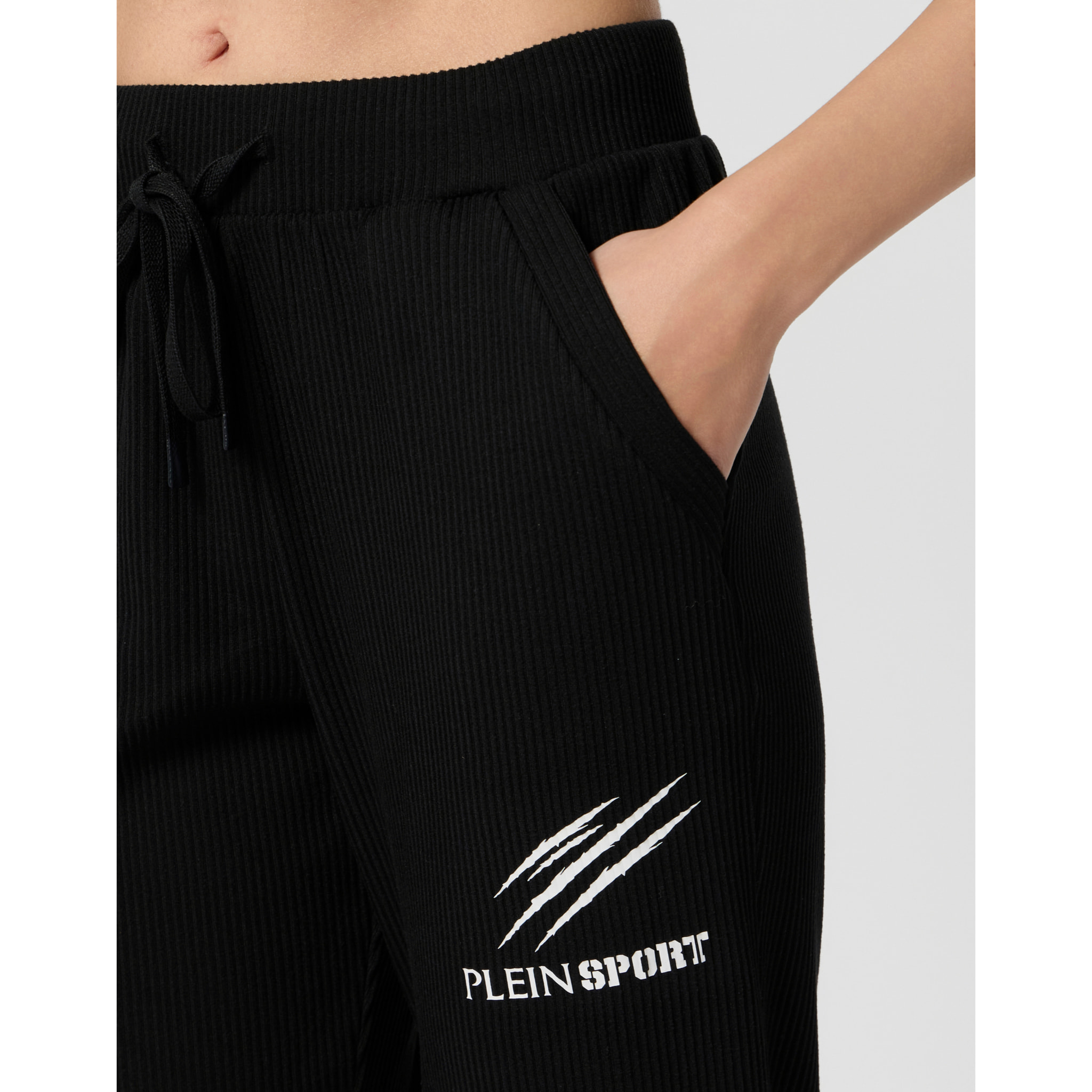 PLEIN SPORT Ribbed Joggers Scratch