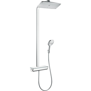 Colonne de douche 360 avec mitigeur thermostatique chromé Raindance E