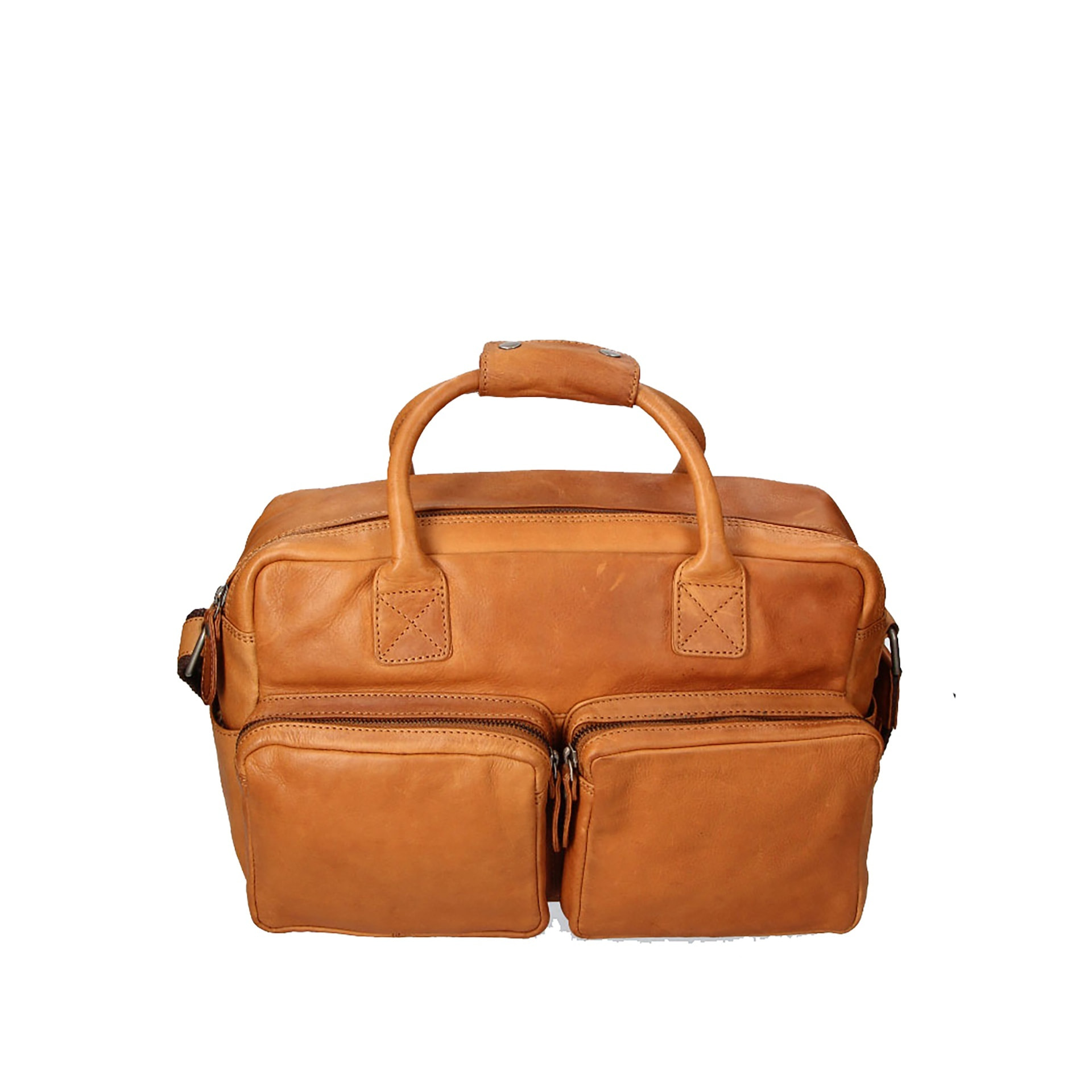 Borsa a mano da uomo - Modello False - Vera pelle di vitello - 40.0 x 30.0 x 10.0 cm