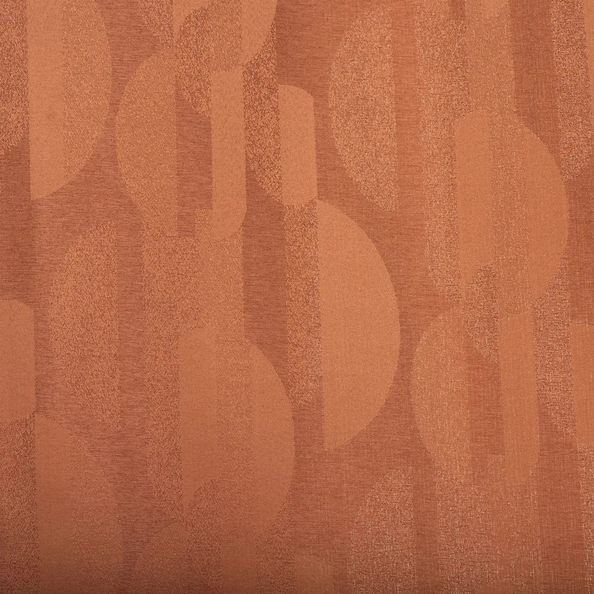 Rideau "Wimbi" jacquard terracotta 140x260cm