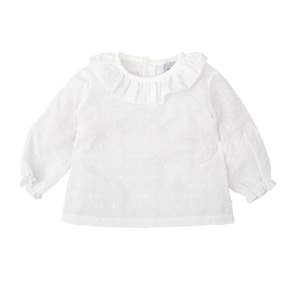 Camisa Plumetti C/Volante M/L