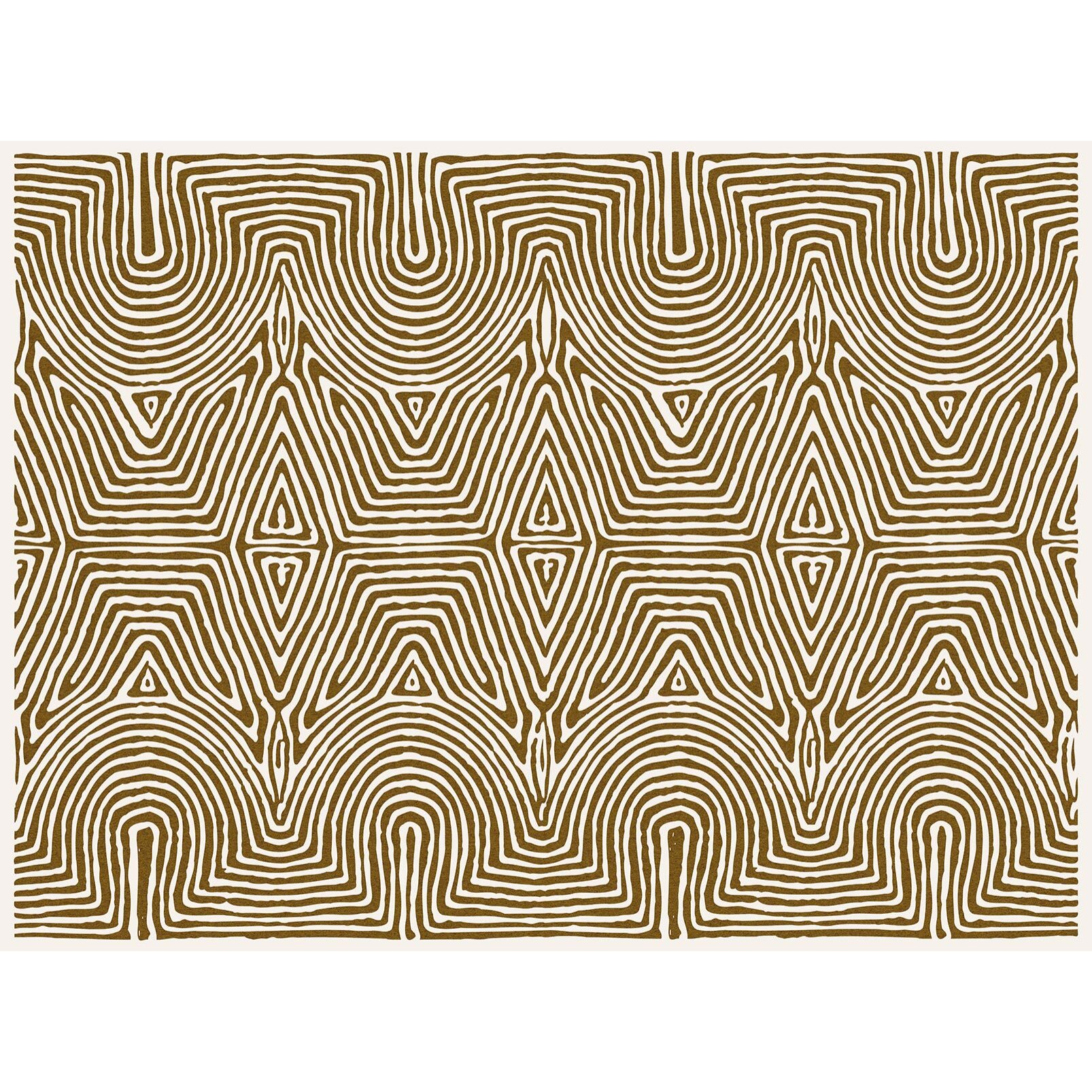 Papier peint motif bogolan Intissé