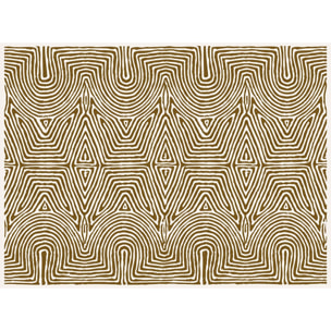 Papier peint motif bogolan Intissé