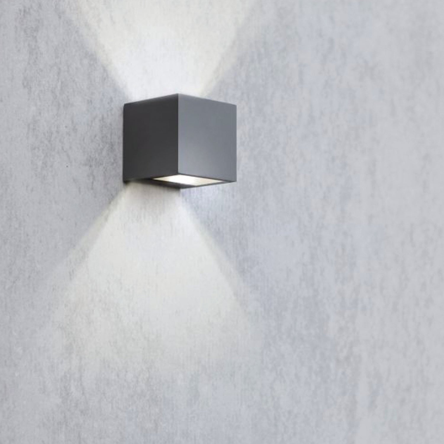 Applique murale secteur GEMINI CUBE GREY