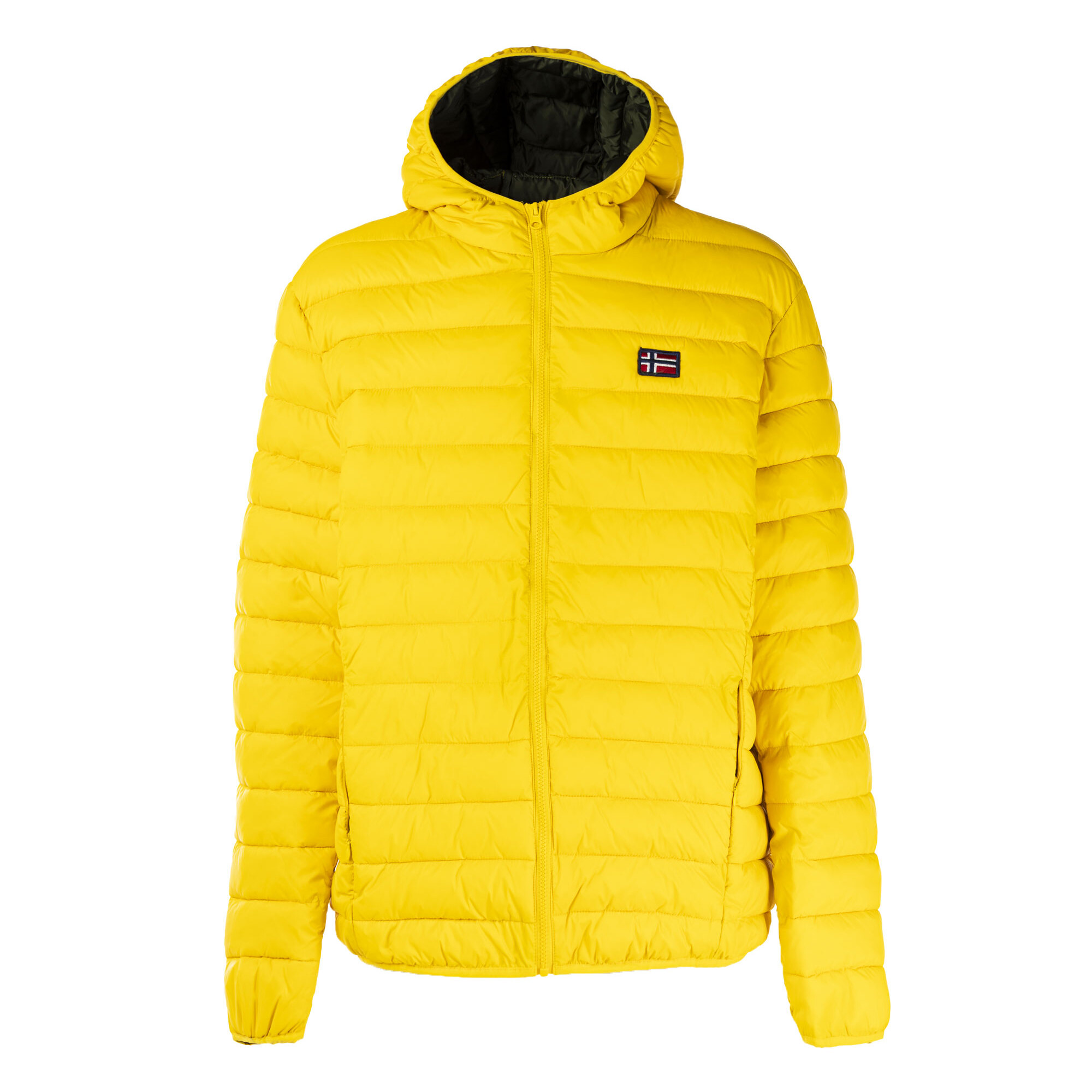 SCUOLA NAUTICA ITALIANA piumino uomo giallo