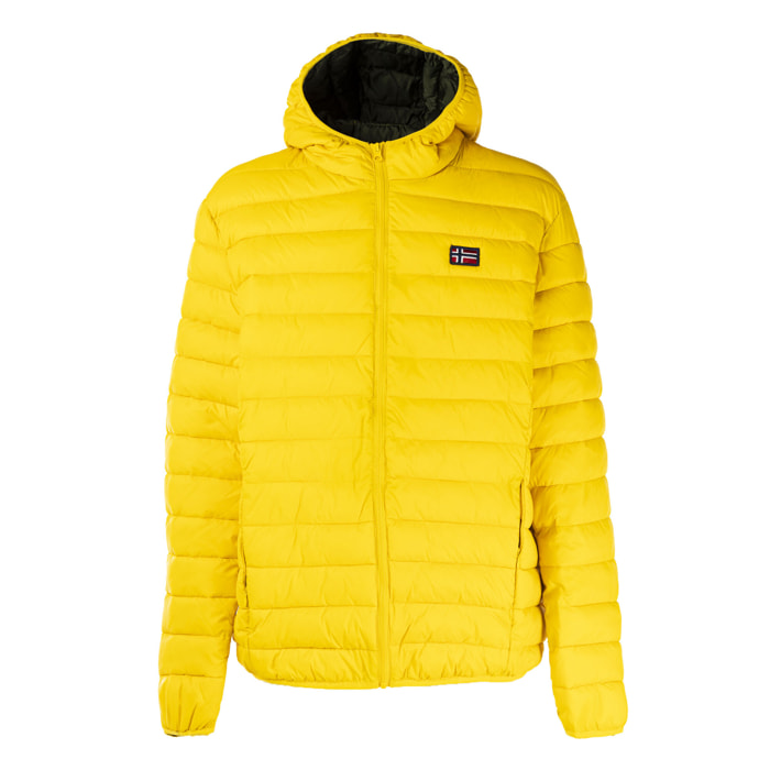SCUOLA NAUTICA ITALIANA piumino uomo giallo