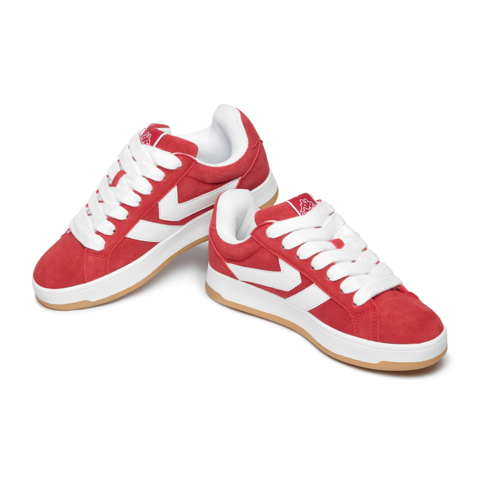 Kappa - Zapatillas deportivas Hombre Mujer Rojo - Logo Marlon