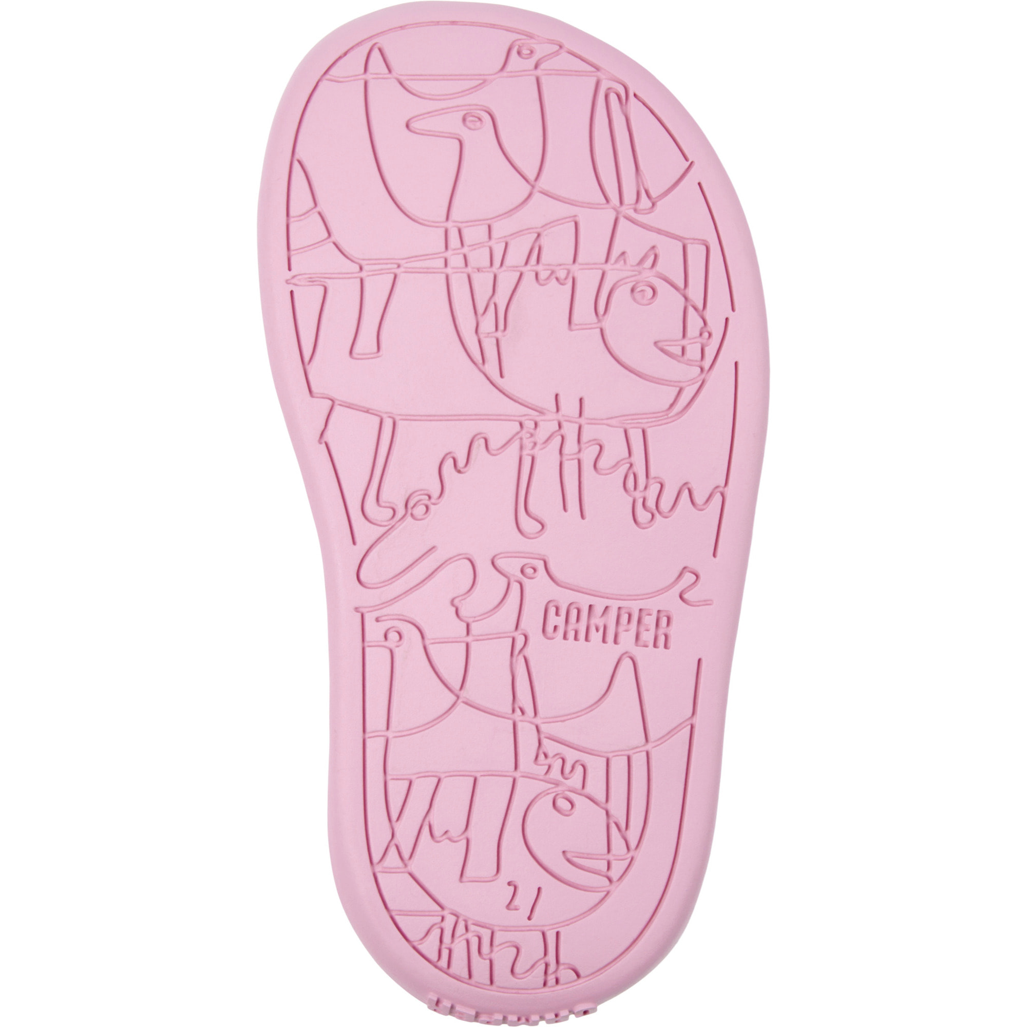 Sandalias - CAMPER Bicho - Multicolor - Cuero liso