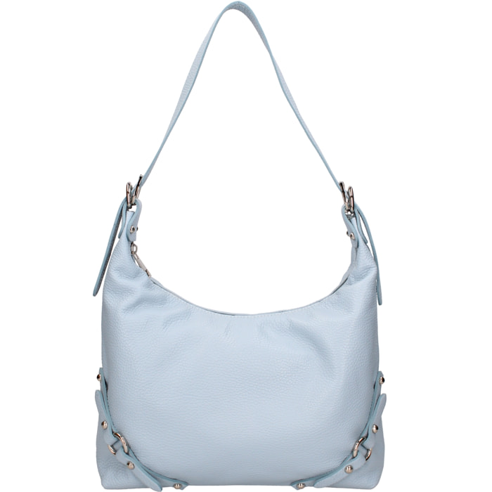 Borsa a spalla da donna In Vera pelle Made in Italy 30x30x9 cm