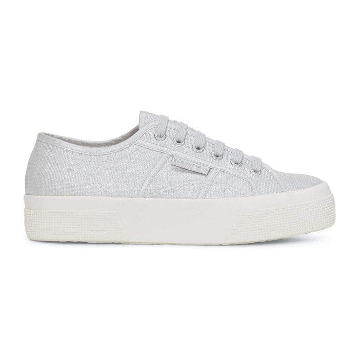 Scarpe da donna Superga Grigio 2740 PLATFORM PEARL MATTE CANVAS