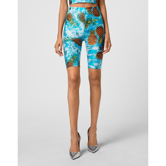 PHILIPP PLEIN Pantalones cortos PINEAPPLE SKIES