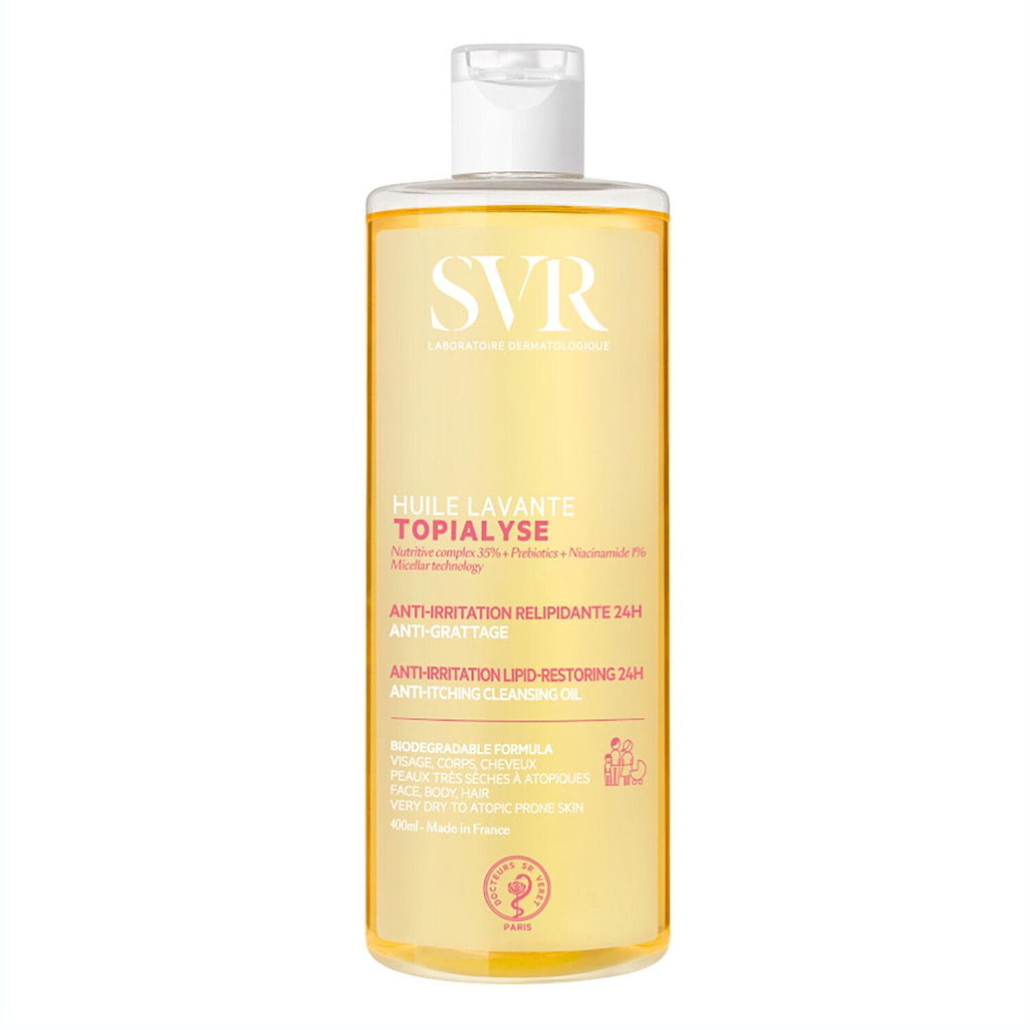 Topialyse - Huile Lavante Relipidante Anti-Grattage