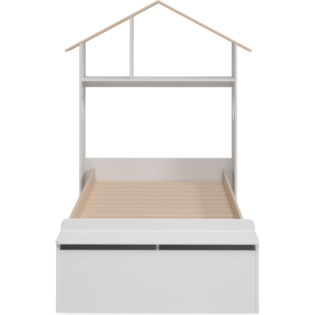 Lit enfant cabane et coffre de rangement - ANATOLE