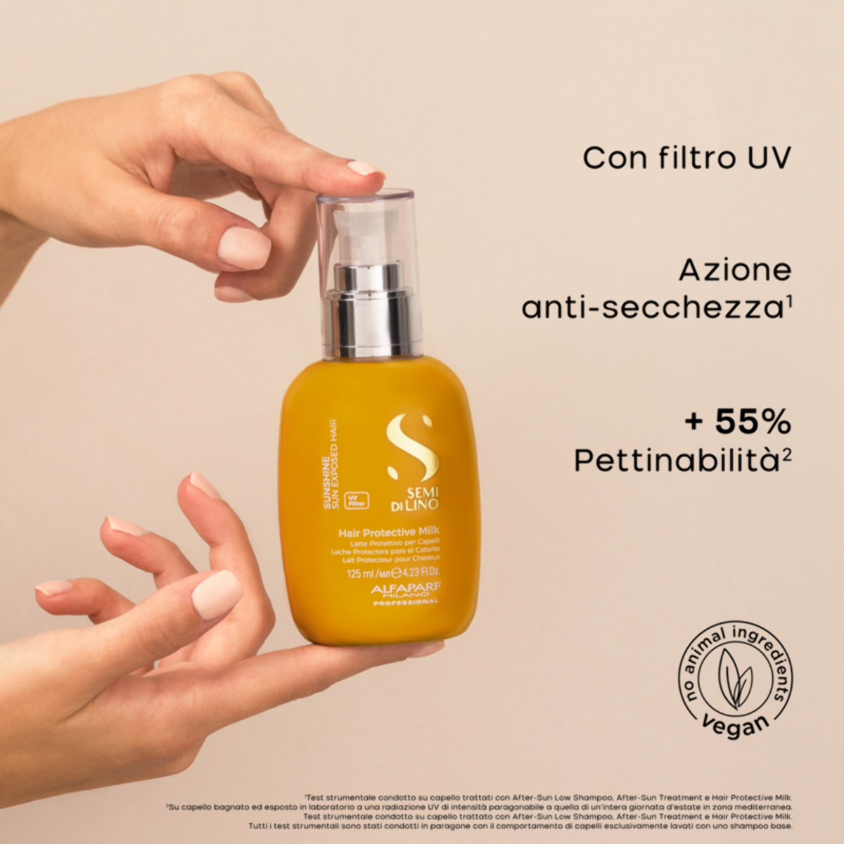ALFAPARF MILANO Semi Di Lino Sunshine Hair Protective Milk 125ml
