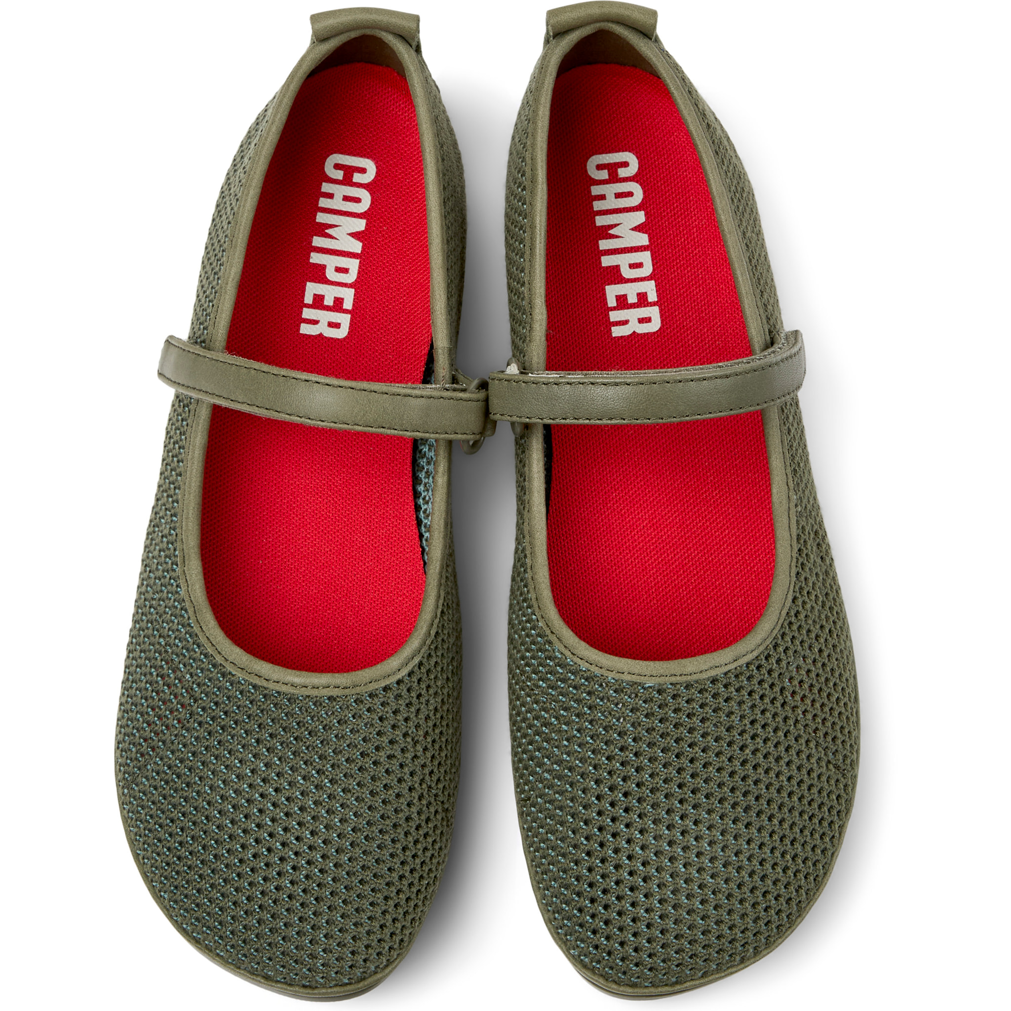 Ballerini - CAMPER Right Nina - Verde - Tessile tecnico