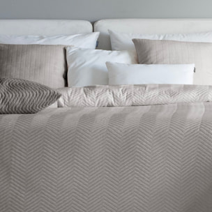 COLCHA JACQUARD LAVENZA BEIG