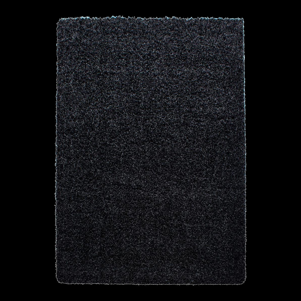 Tapis poils longs shaggy tissé motif uni GECO