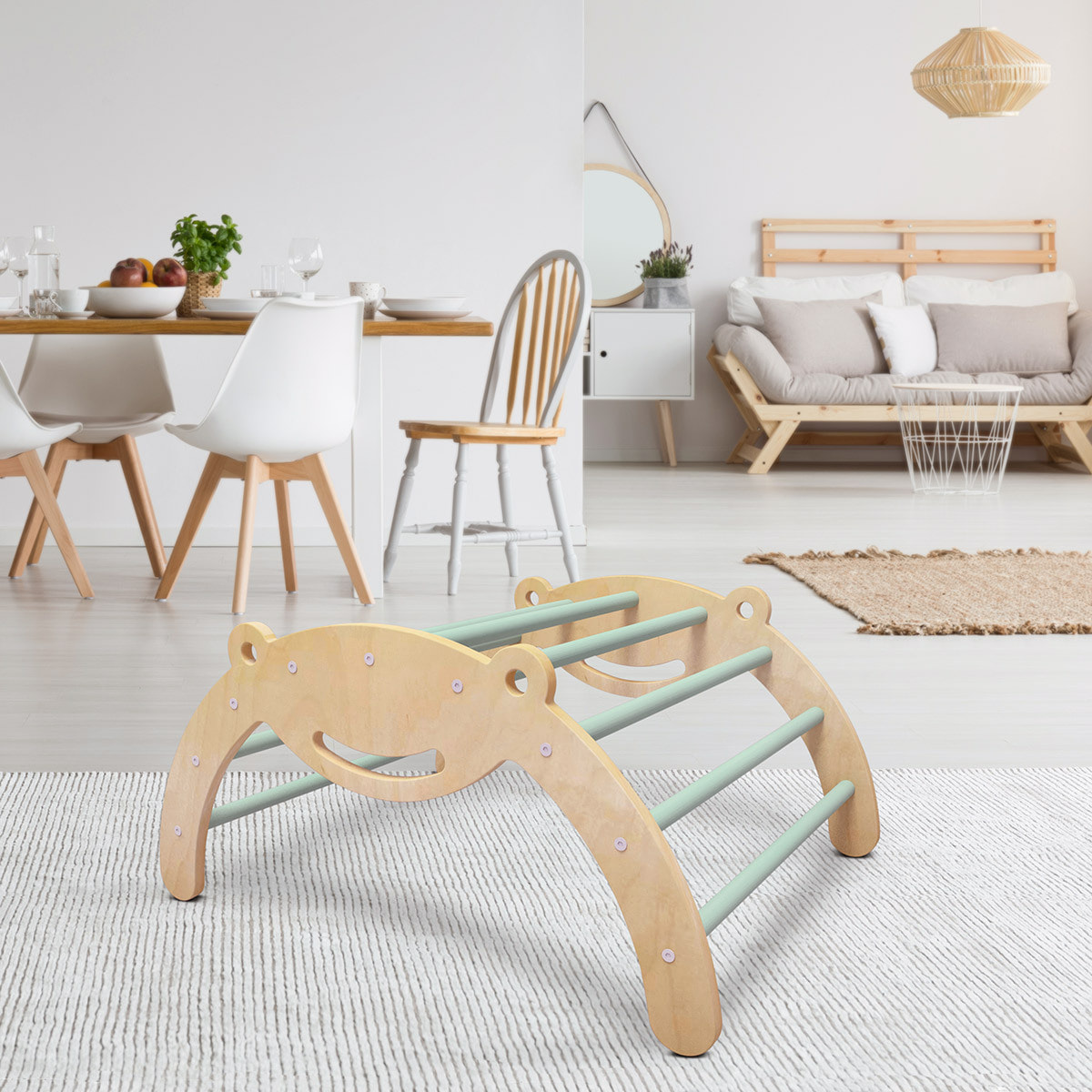 Arco de escalada de madera FROG PIKLER para niños