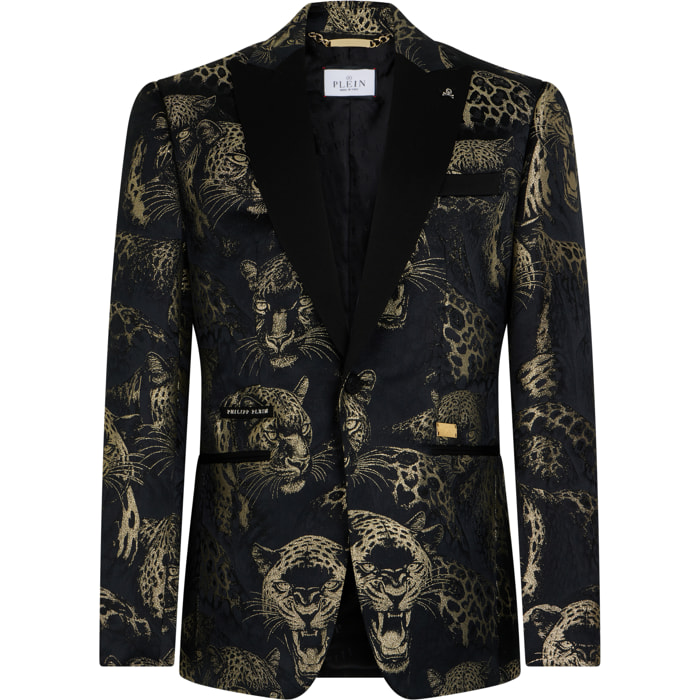 PHILIPP PLEIN Blazer LEOPARD