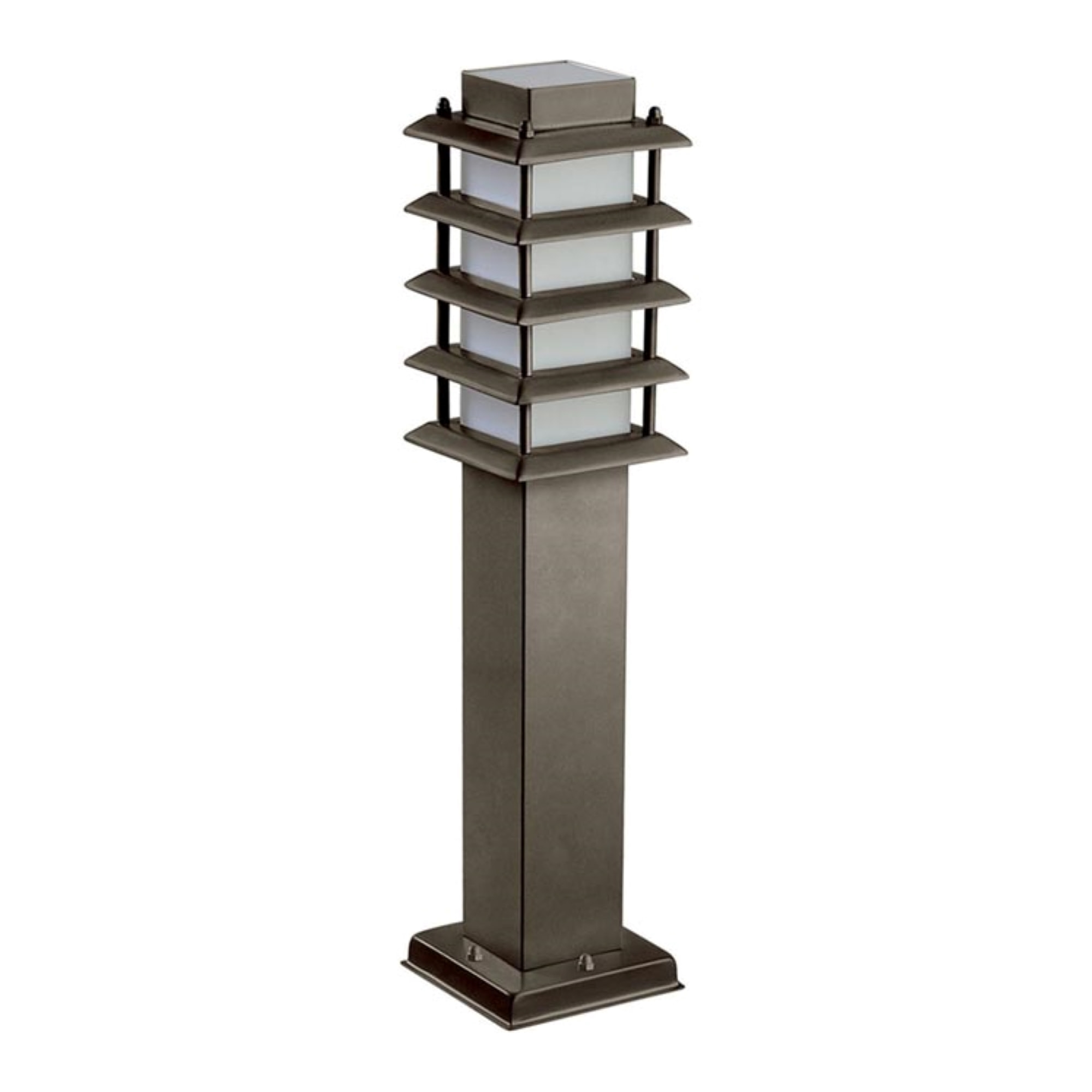 FORLIGHT Baliza Ip55 Siljan E27 20W Marrón 1500Lm