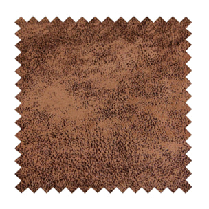 NORDIC - Canapé d'angle droit - 5 places - Convertible - Marron