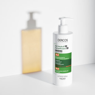 Anti Dandruff - Shampooing Démêlant Traitant Pellicules & Démangeaisons 2en1 Tous Types de Cheveux 390ml