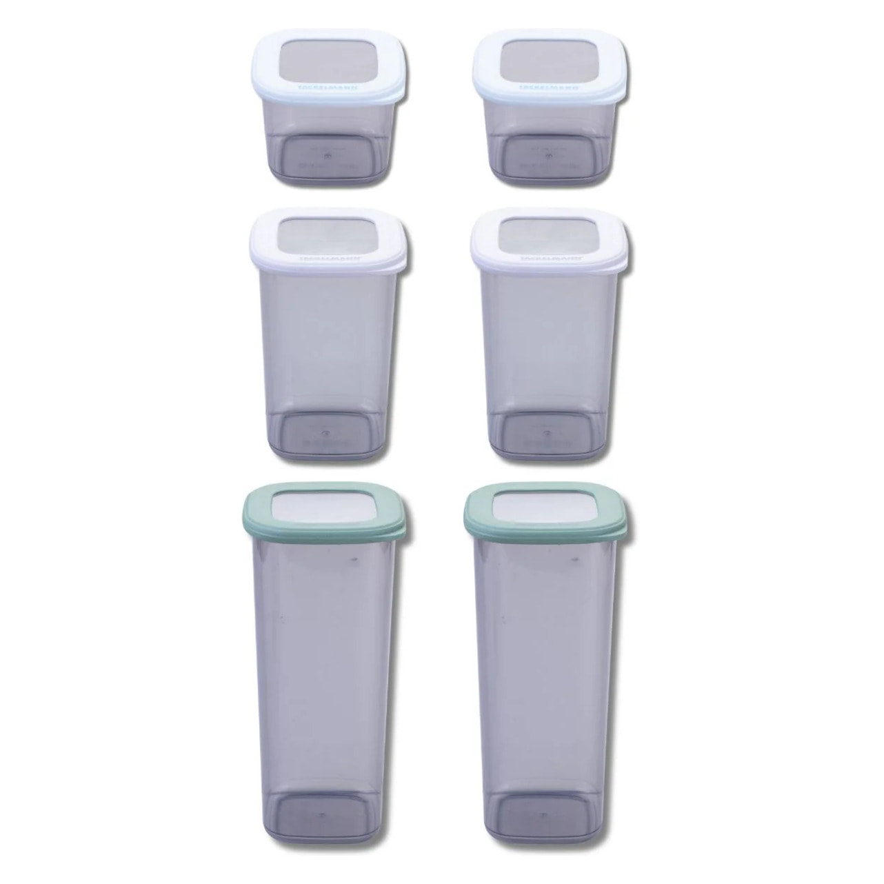 Lot de 6 Boîtes à Provisions Fackelmann Storage