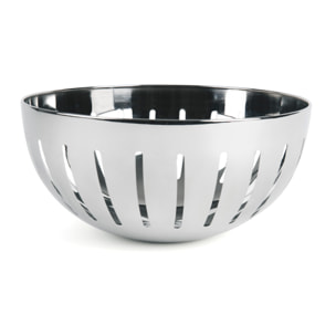 Cestino Excelsa – Elegance, Acciaio Argentato