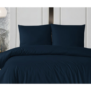 Parure housse de couette et taie(s) oreiller 100% Coton