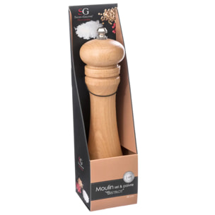 Moulin manuel 14,5cm bois naturel