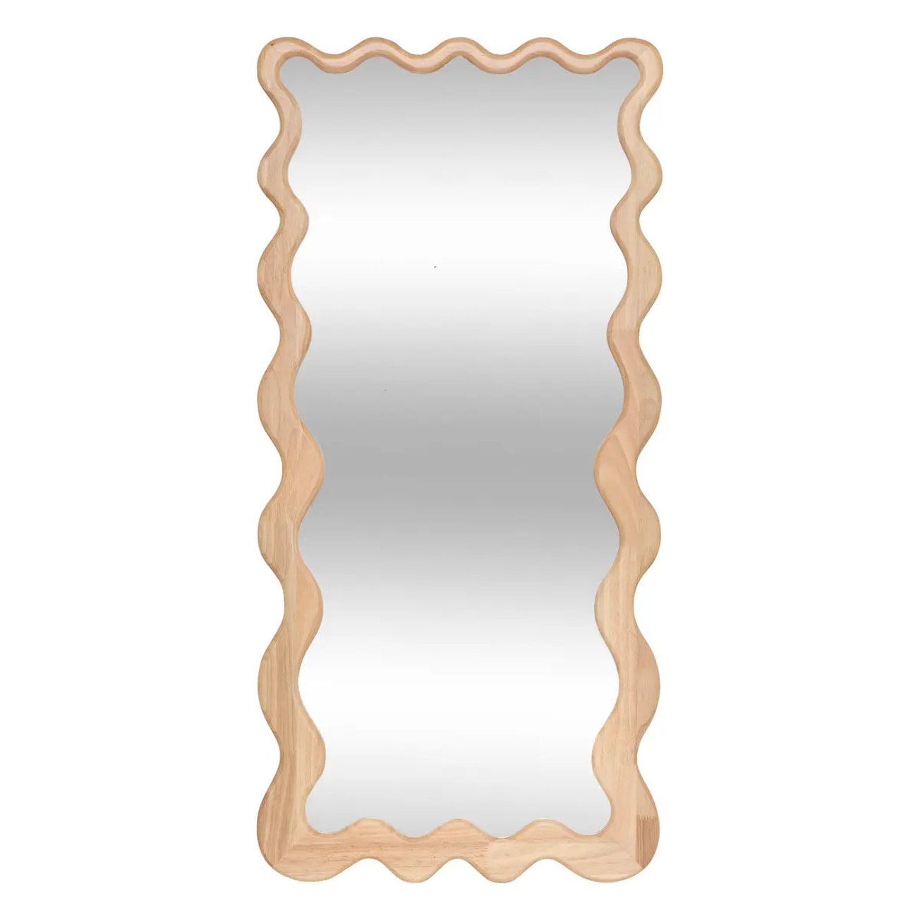 Miroir mural Brooke beige 100x48cm