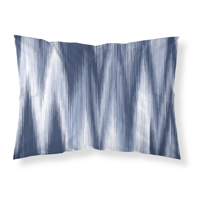 Taie d’oreiller 100 % coton 80 fils Algemesí Bleu